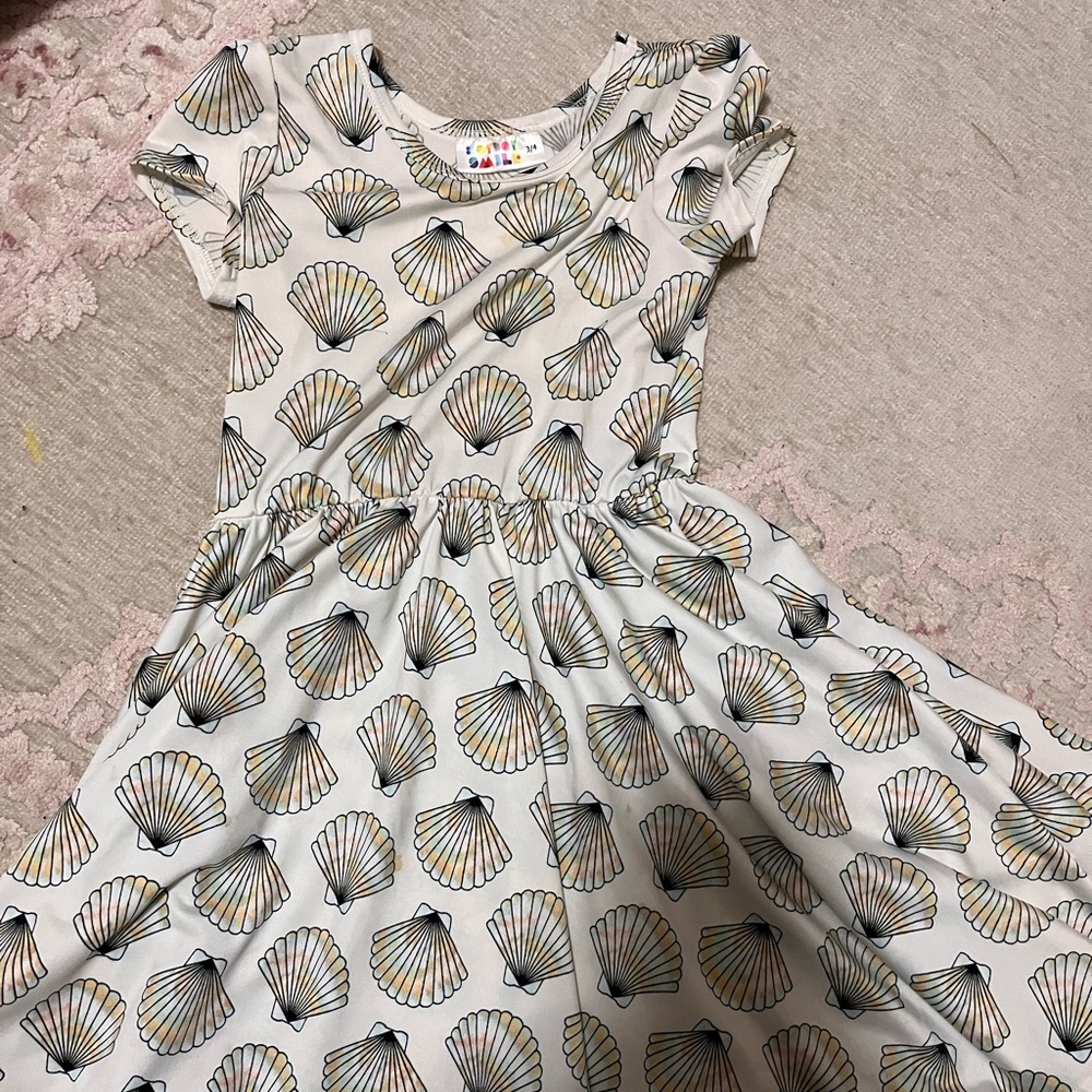 Toddler Dot Dot smile dress